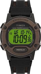Timex Expedition CAT5 Men's 41mm Leather Strap Watch TXW4B24600