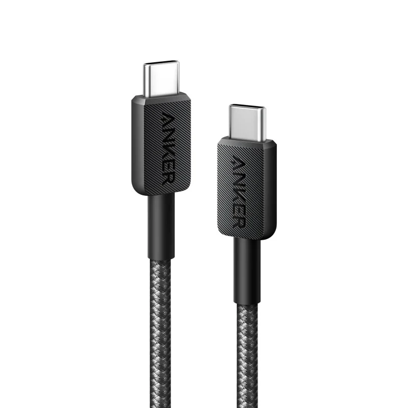 كابل انكر 322 يو اس بي سي إلى يو اس بي سي 6 اقدامAnker 322 USB-C to USB-C Cable 6ft