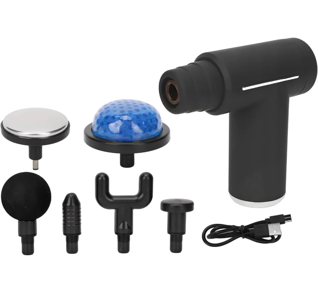 مسدس تدليك 6 رؤوس من ام دي اتش إل  MDHL 6-Head Massage Gun