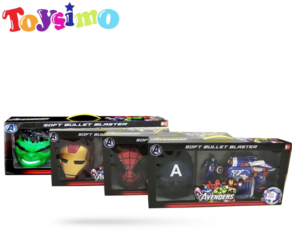 AVENGER GUN WITH MASK