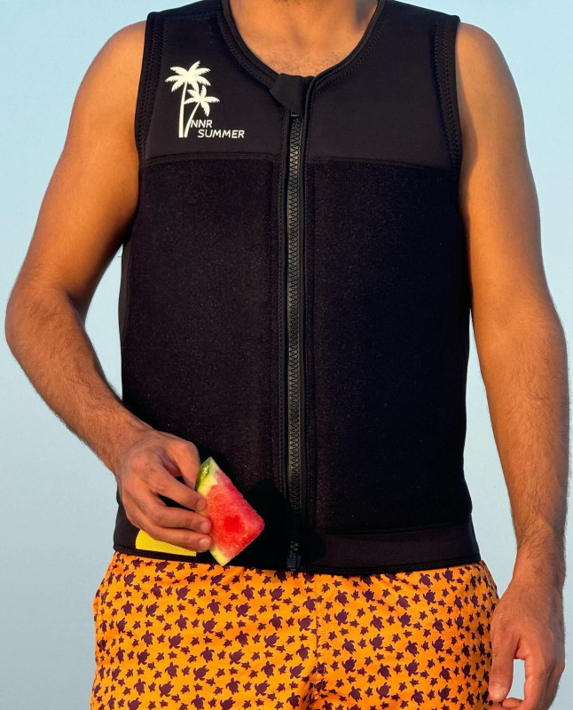 NNRSUMMER - BLACK LIFE JACKET , VELCRO