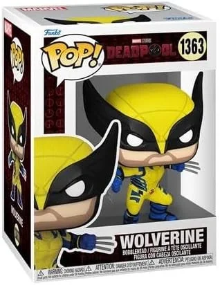 POP! Marvel - Deadpool & Wolverine: Wolverine #1363 Bundled with Compatible Box Protector Case, C1363