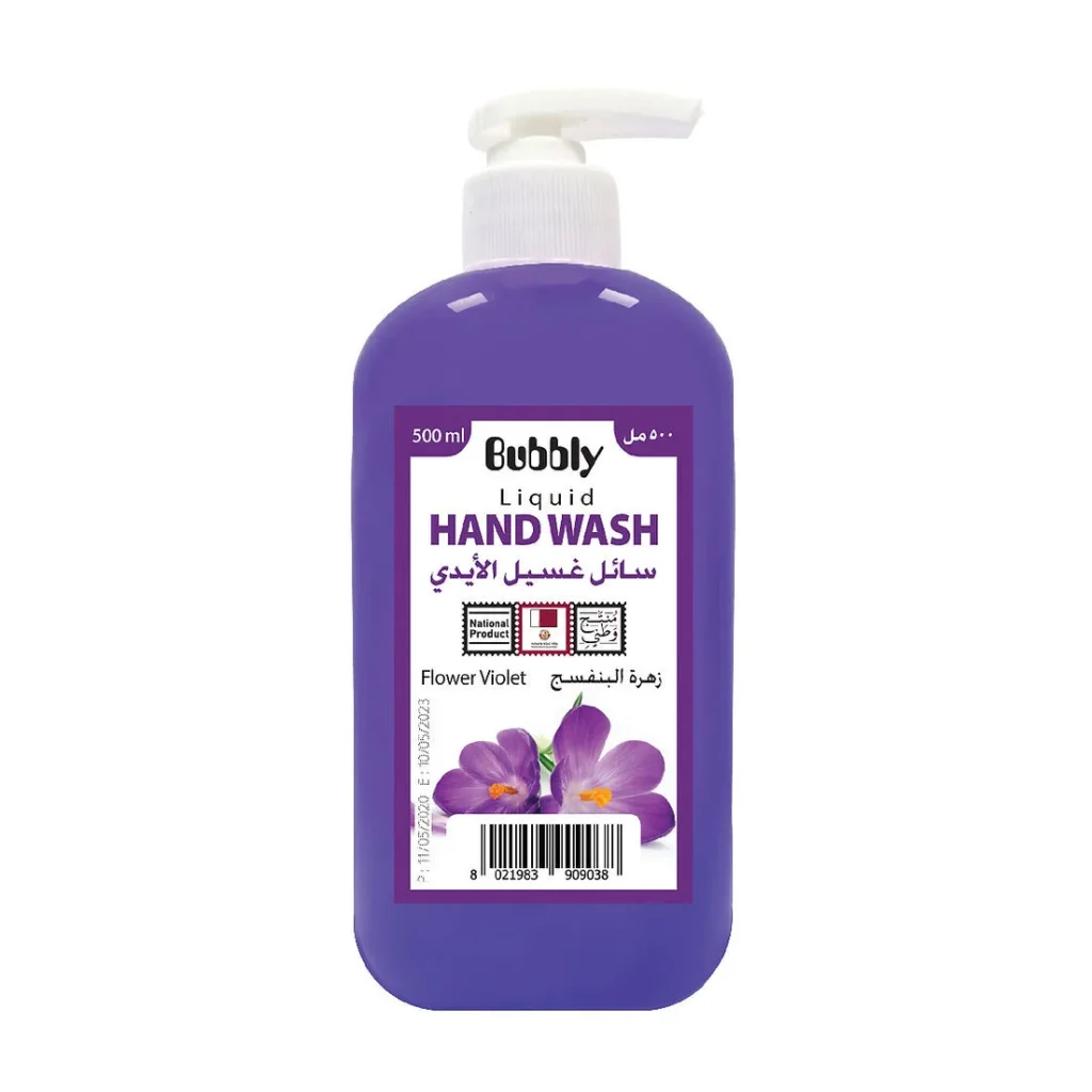 Bubbly Hand Wash Flower Violet 500ml