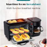 3 In1 Breakfast Maker.SF5605 Multifunctional (Pan+Oven+Coffee) - Sanford