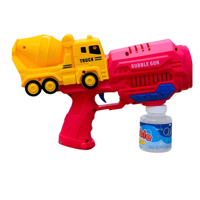 مسدس الفقاعات المضيء بالصوت Light Up Bubble Gun with Sound