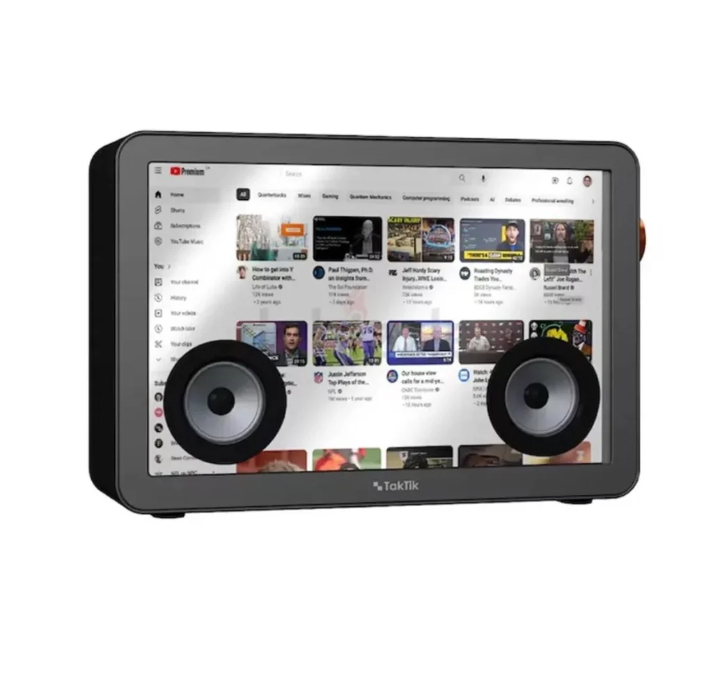 Taktik Sound Box Bluetooth With 19 Inch Android Screen And 2 Microphone |TT-SB-BK|