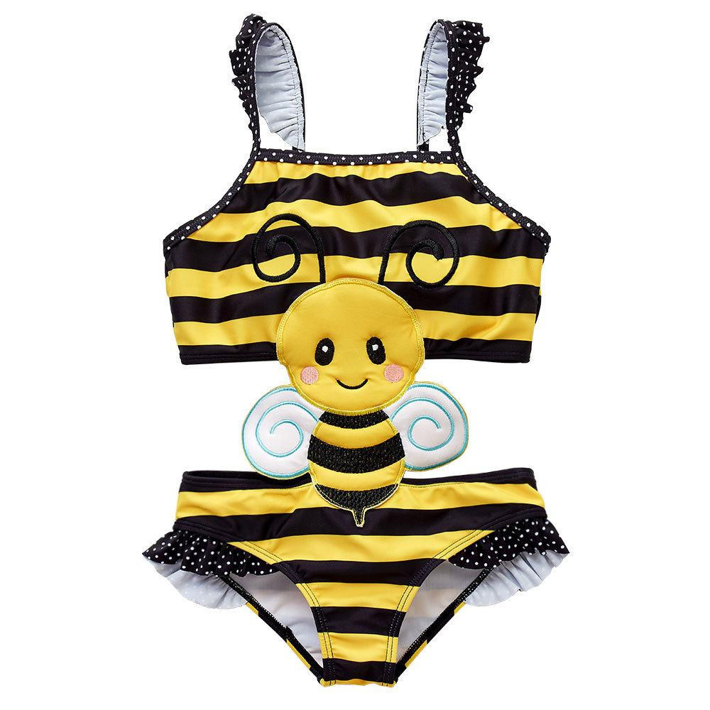 Baby Bee Swimsuit 9-12 Months