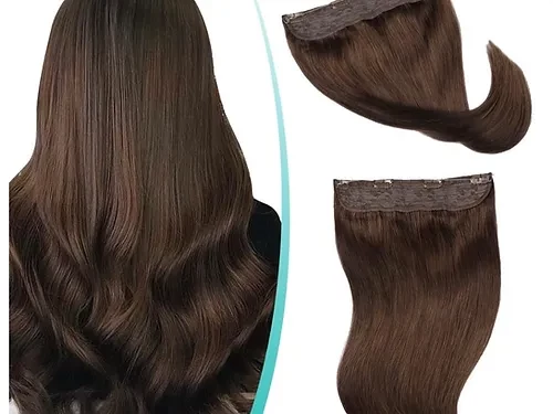 4 clips natural hair extension