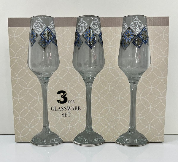AVCI HOME MAKER LAL GOBLET 230cc 3PC ST DS-03