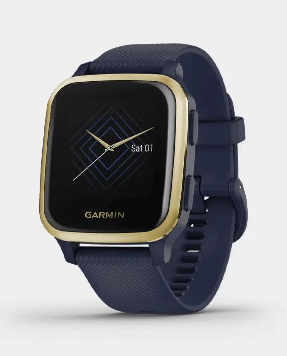 VENU SQ, NFC, MUSIC, NAVY/LIGHT GOLD, WW 010-02426-12