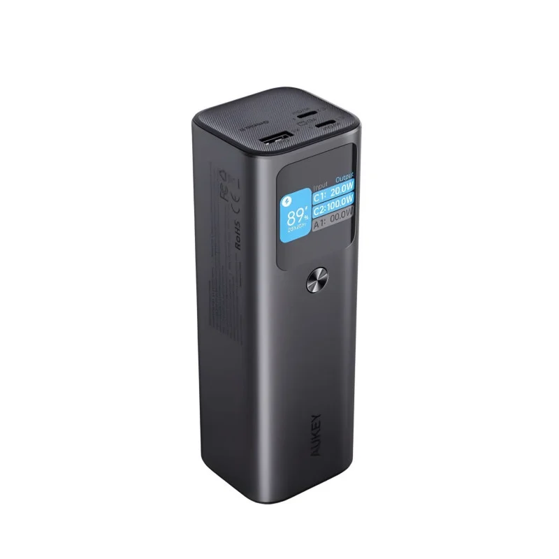 شاحن متنقل من اوكي بقوة ١٤٠ واط AUKEY Power Bank with 140W Output