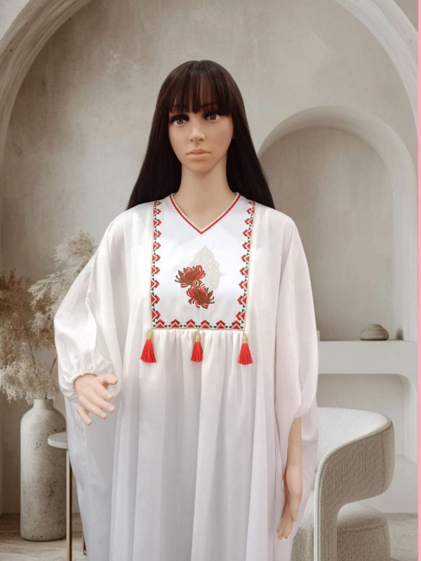 Ladies Jalabiya (embroidered design)