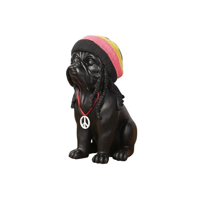 Marley Resin Dog Decor