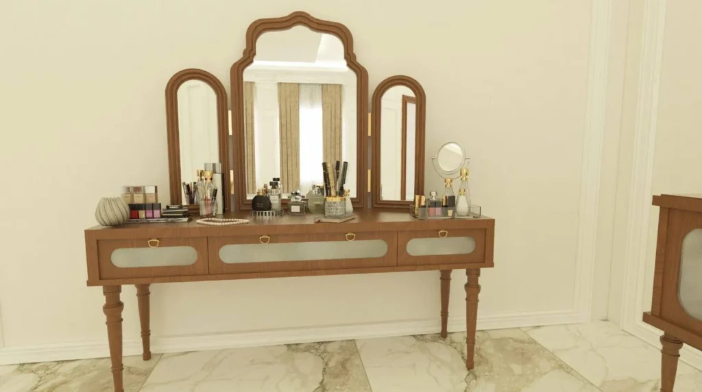 Handmade sold wood bedroom dresser