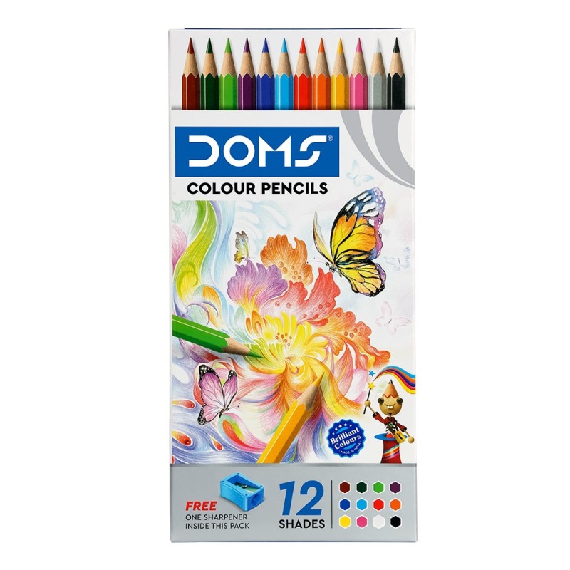 Doms Dolour Pencils 12 Shades