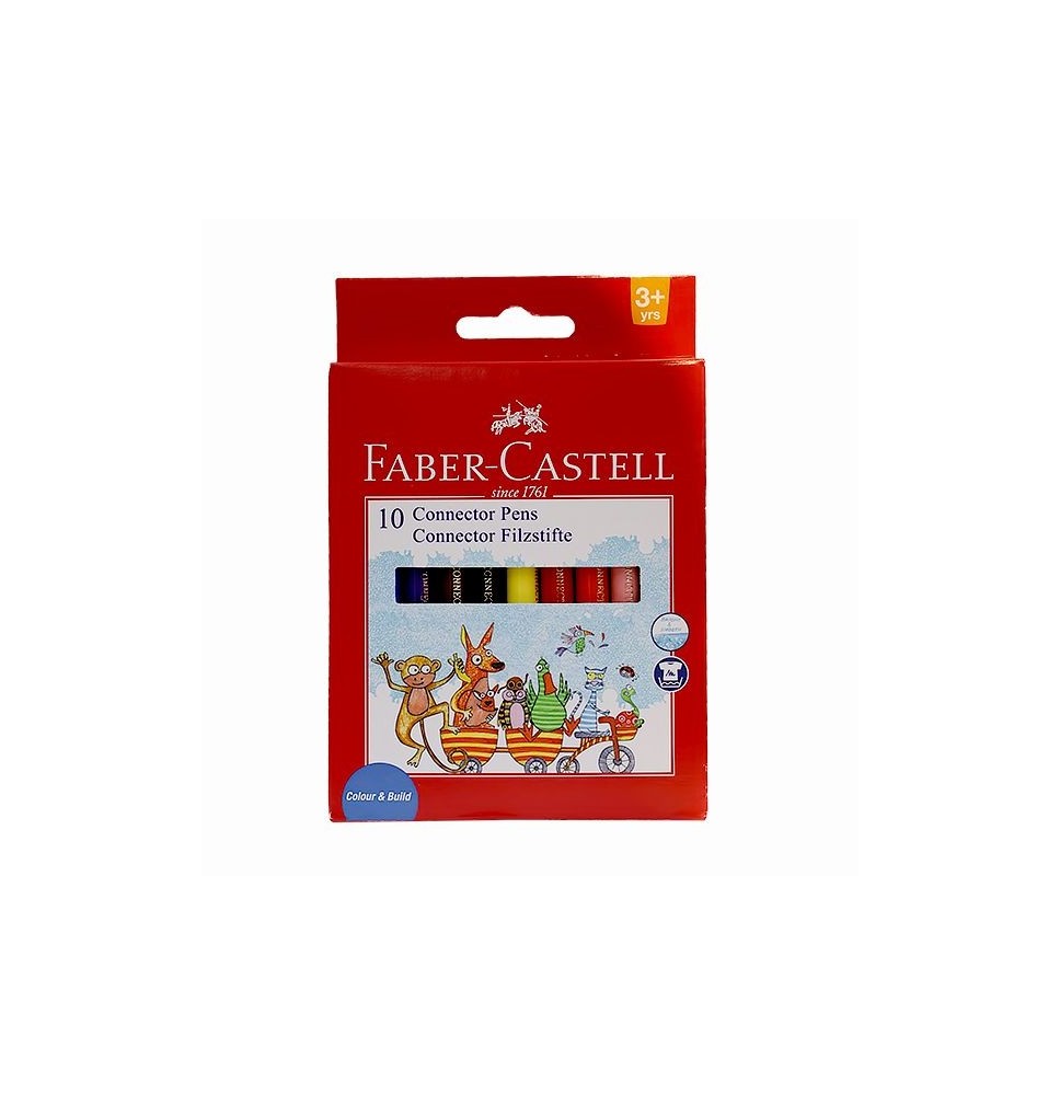 Faber-Castell Connector Pen 10Pc 1Pck