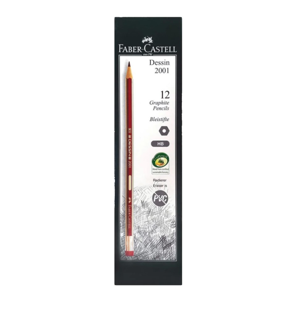 Faber-Castell Dessin Pencil 12Pc 1Pck