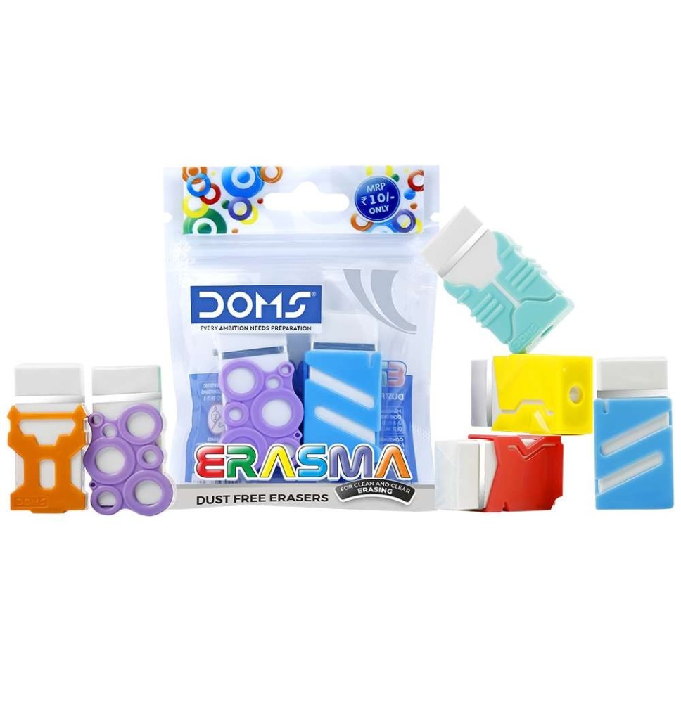 Doms Erasma Eraser 2Pc 1Pck