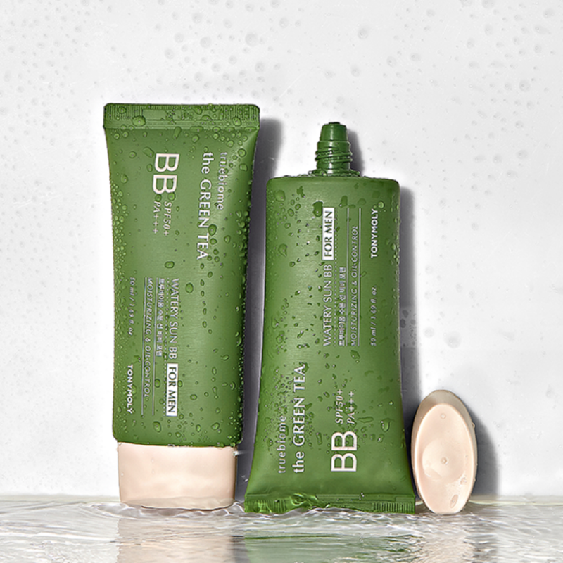 TONY MOLY - The Green Tea Truebiome Watery Sun BB For Men - 50ml