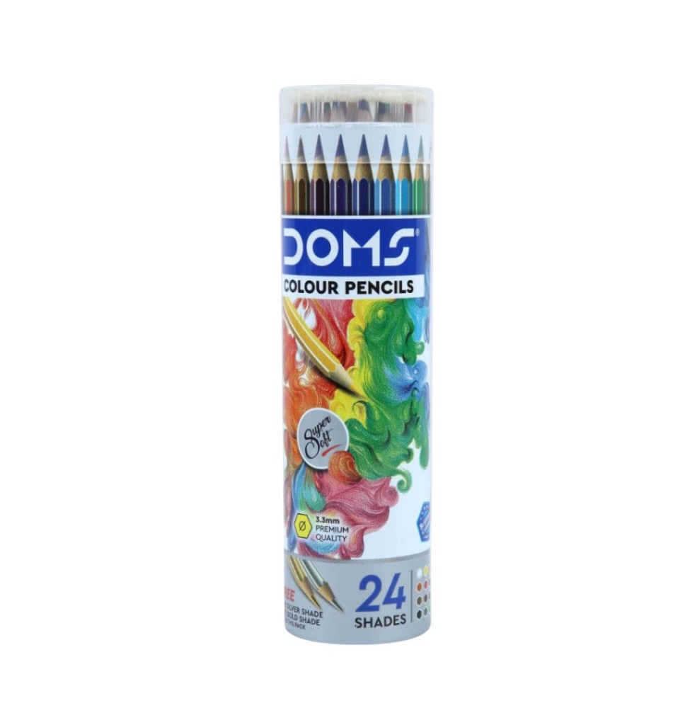 Doms Pencil 24 Colors 1Box
