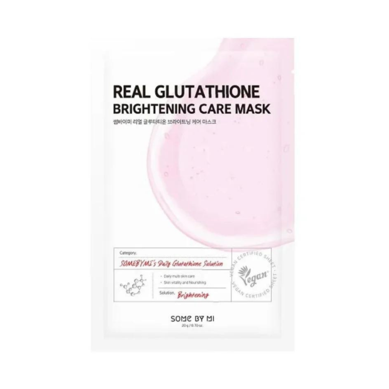 SOME BY MI - Real Glutathione Brightening Care Mask - 20g