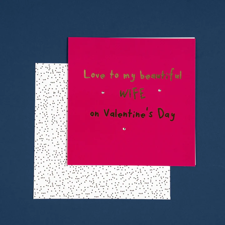 Greeting Card - Love to my beautiful wife