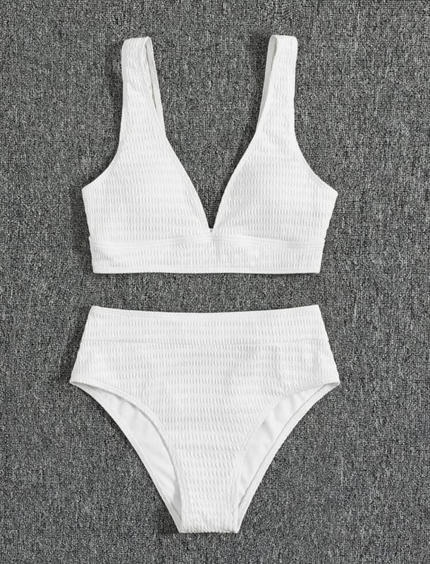 White bikini