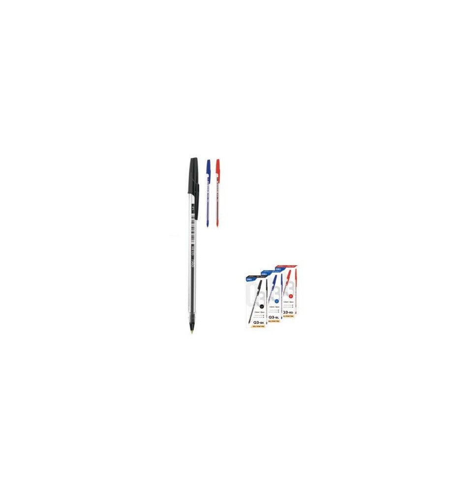 Deli Think Ball Pen 1mm 12Pc 1Pck
