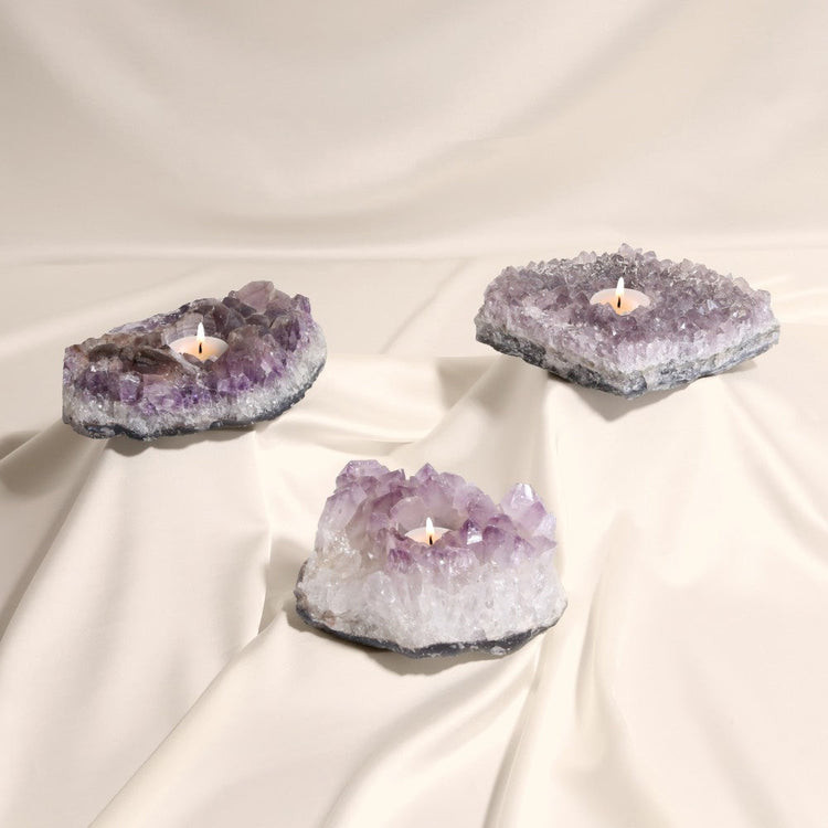AMETHYST TEA LIGHT