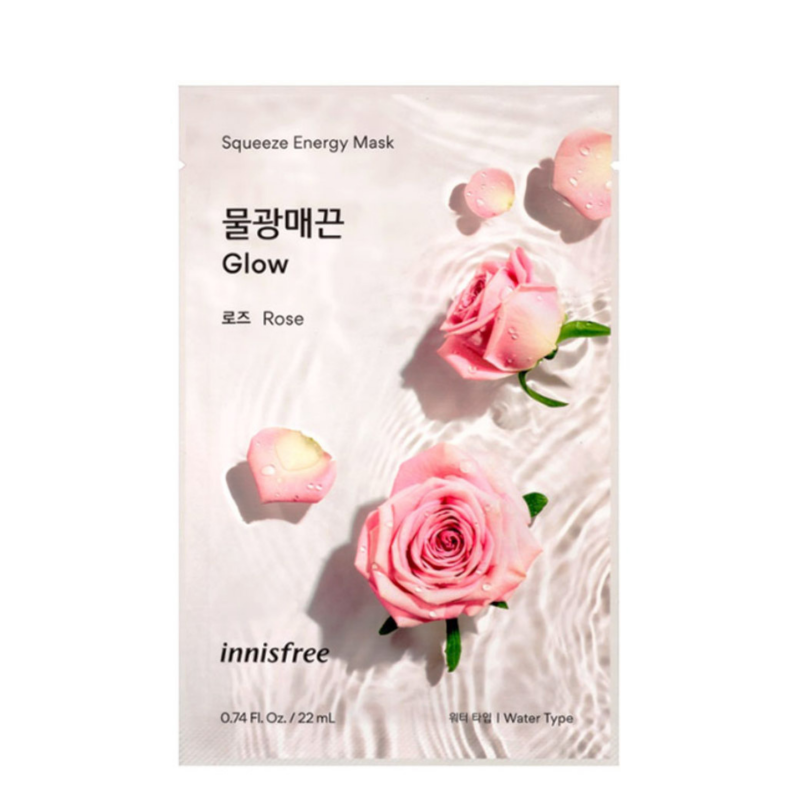 INNISFREE - Squeeze energy Mask Rose - 22 ml