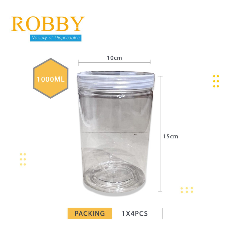 PLASTIC JAR 10X15