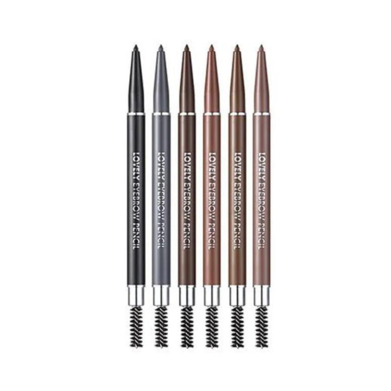 TONY MOLY - Lovely Eyebrow Pencil - 02 GREY