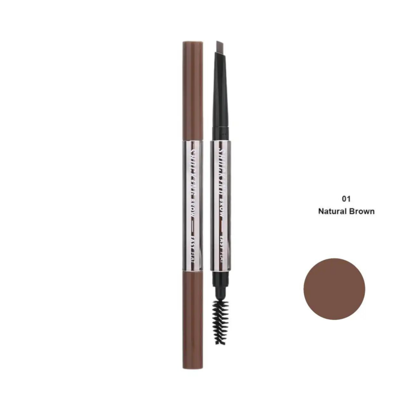 TONY MOLY - The Shocking Vegan Brow Easy Flat 01 - natural brown