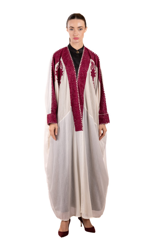 Scarlet Boho Abaya