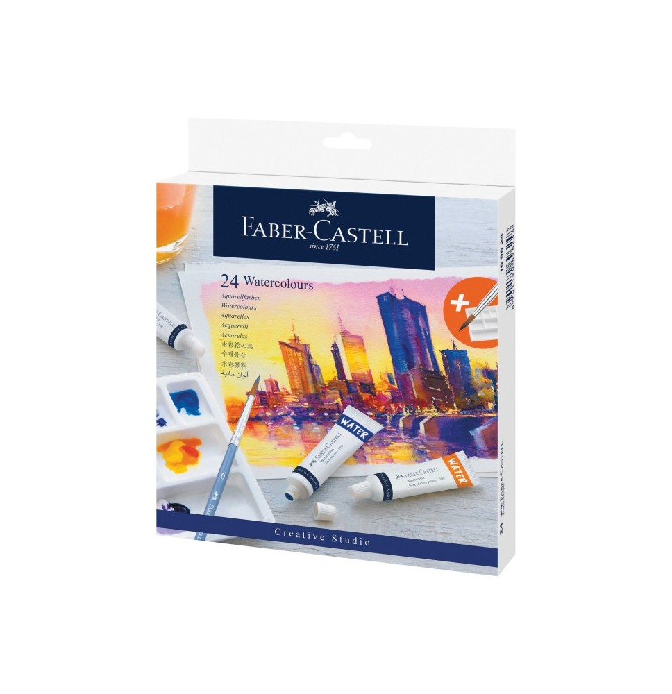 Faber-Castell Water Colour 9mlX24 24Pc 1Pck