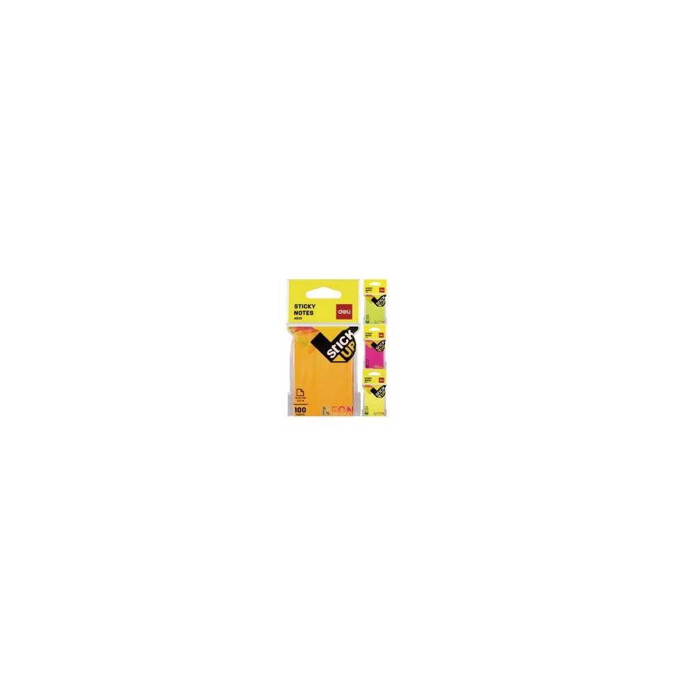 Deli Stick-Up Sticky Notes 3x2 100 Sheet 1Pc