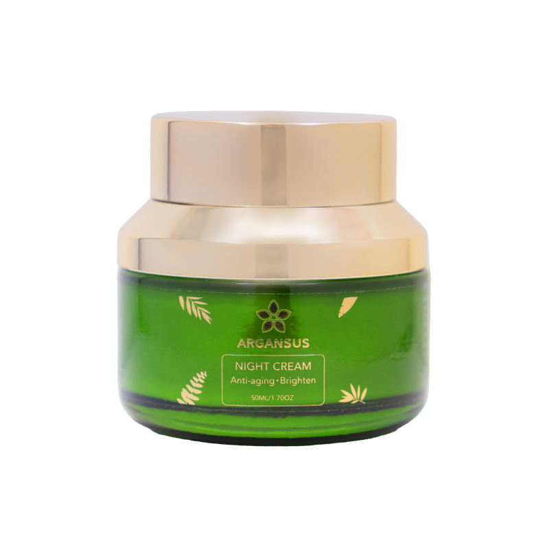 ARGANSUS CUCUMBER & GREEN TEA  NIGHT CREAM -ANTI-AGING & BRIGHTEN