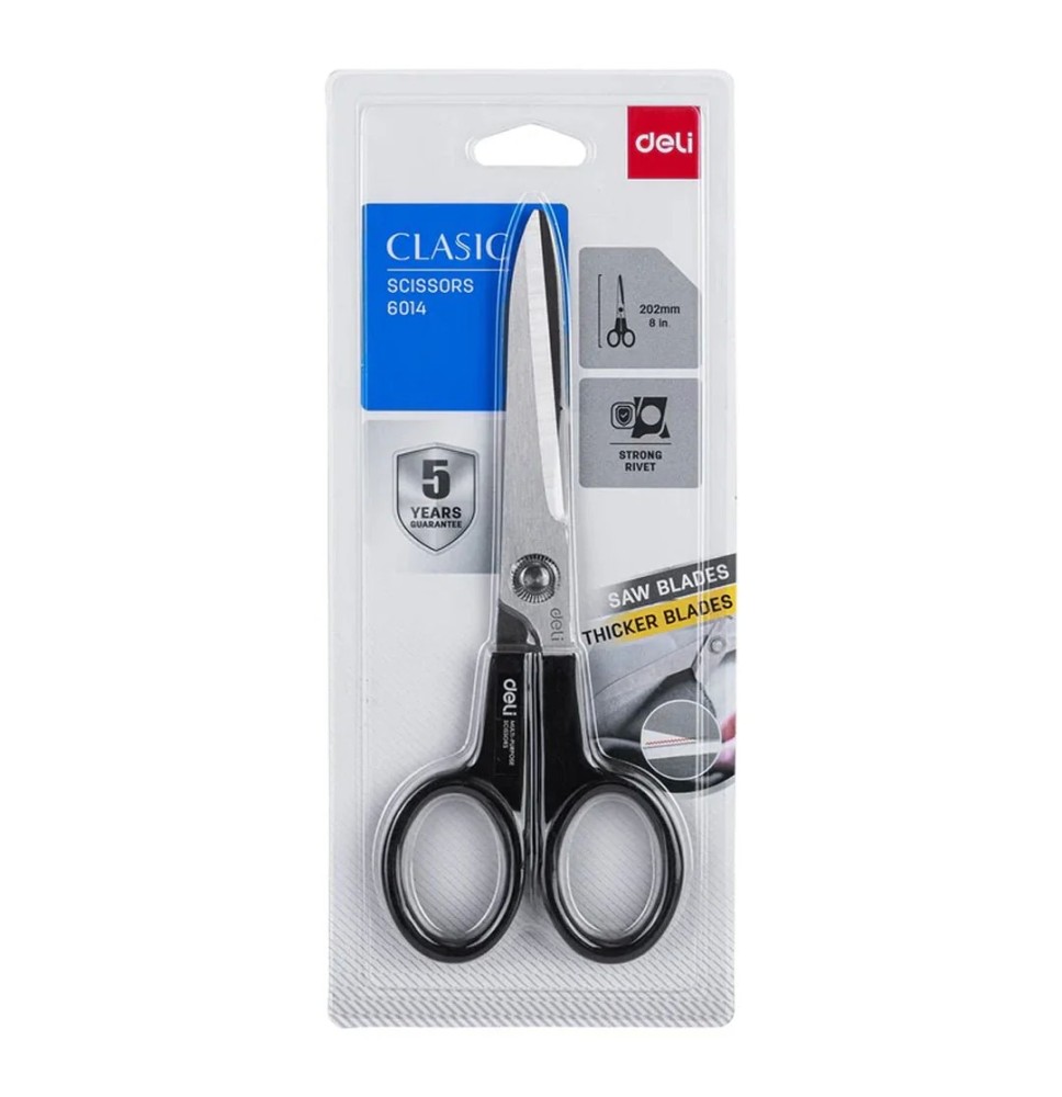 Deli Classic Scissors 202Mm 1Pc