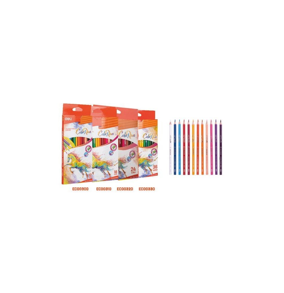 Deli Color pencil 24Pc 1Pck