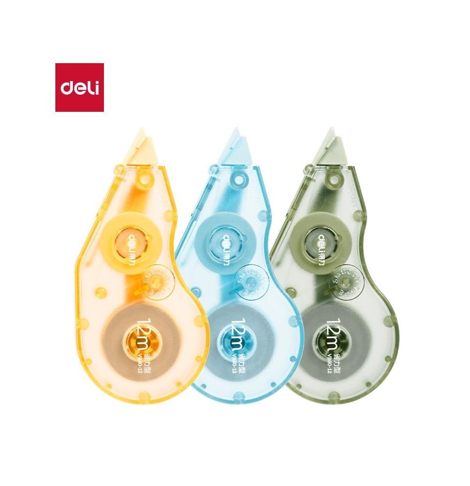 Deli Correction Tape 12Mx5Mm 1Pc