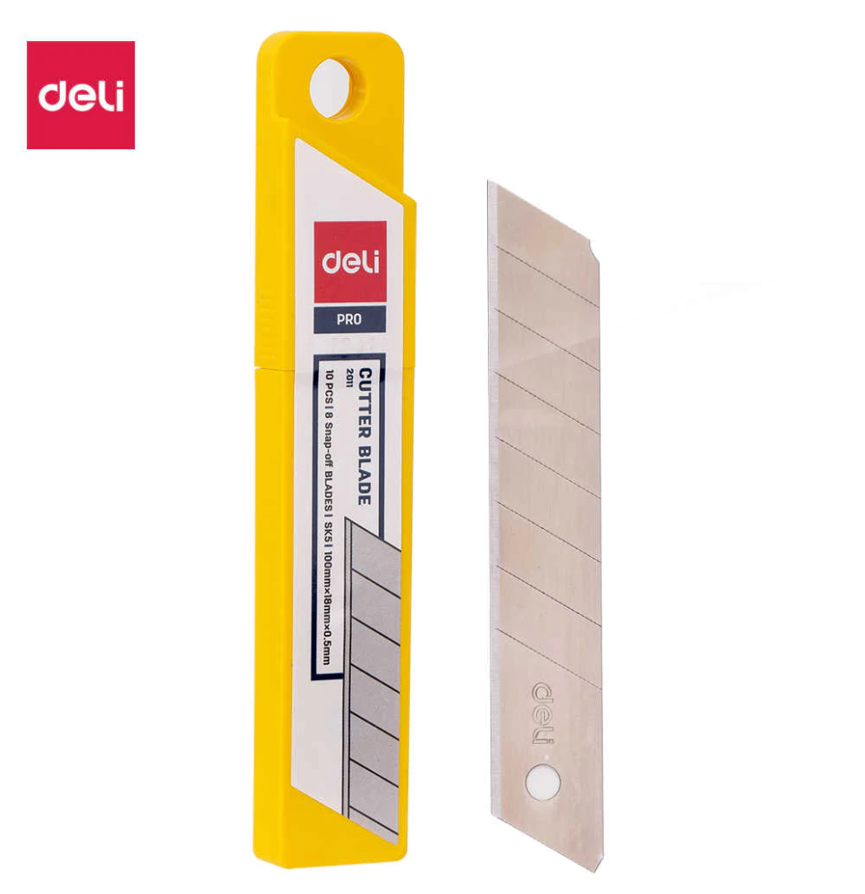 Deli Cutter Blade 100Mmx18Mmx0.5Mm 1Pc