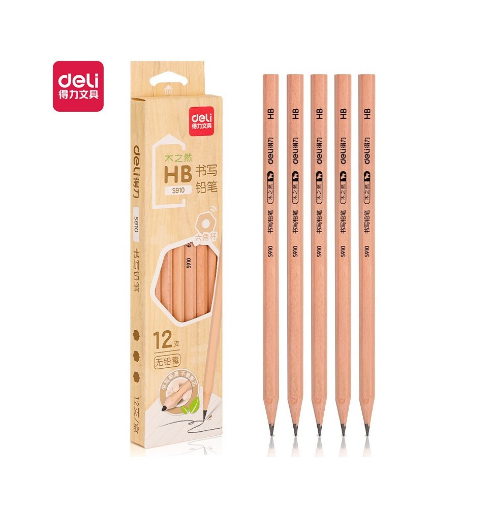 Deli HB Pencil 12Pc 1Pck