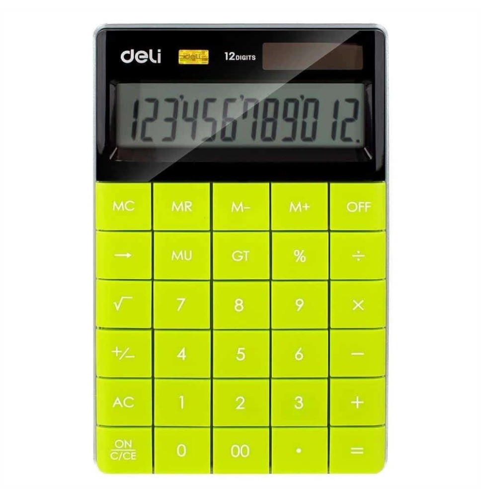 Deli Touch 12 Digits Calculator 1Pc