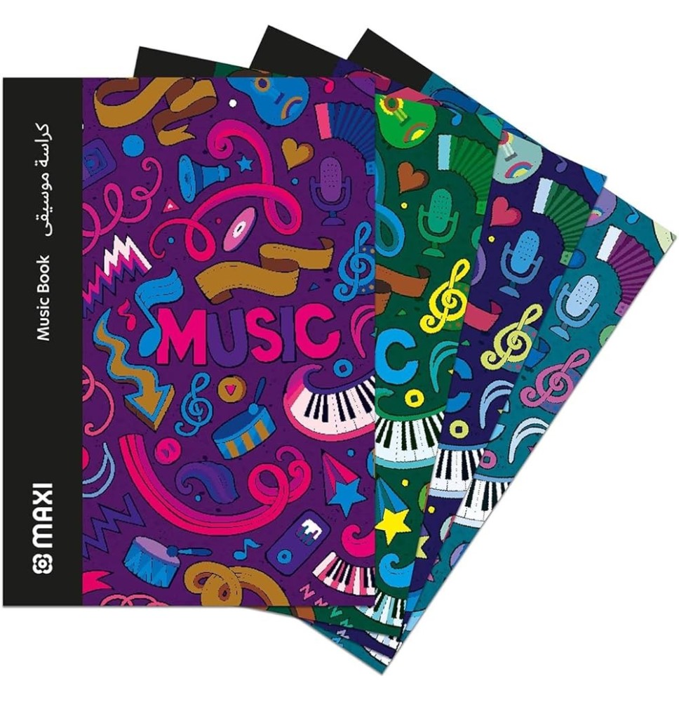 Doms A4 Music Book 40 Sheets 1Pc
