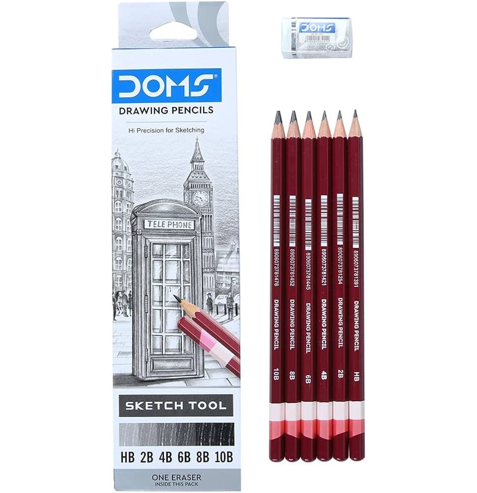 Doms Drowning Pencil  HB 12Pc 1Pck