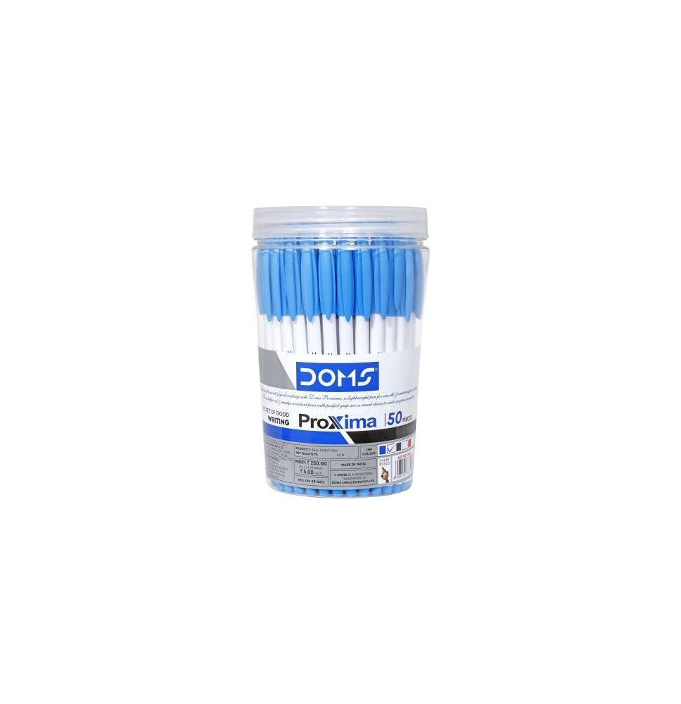 Doms Proxima Ball Pen 50Pc 1Jar