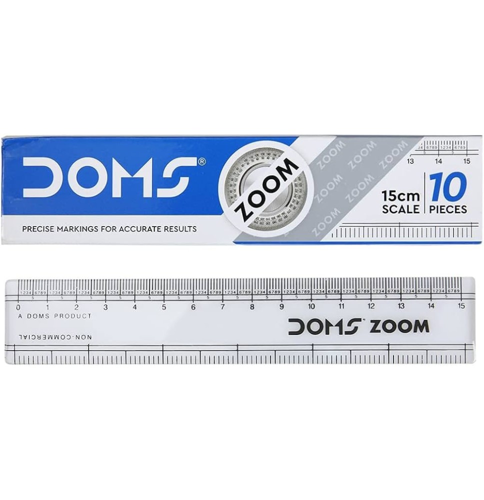 Doms Zoom Scale 15cm 1Pck
