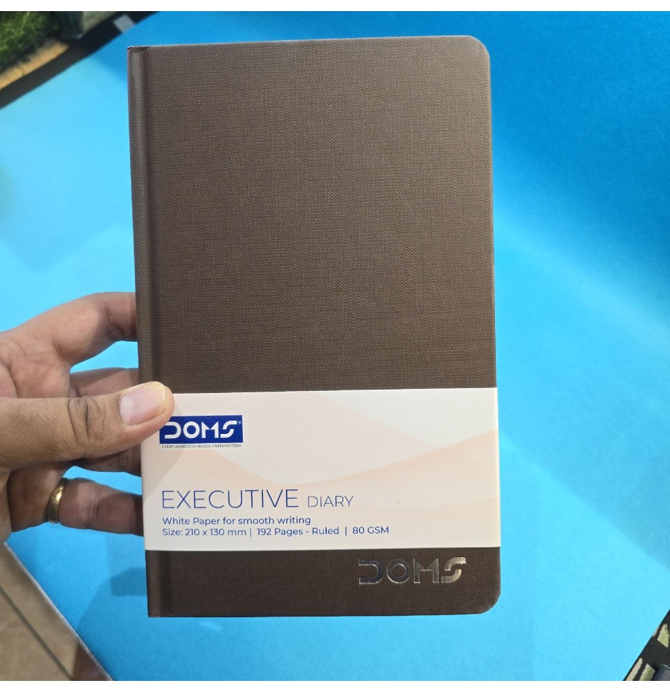 Doms executive Dairy 210x130mm 192Pages 1Pc