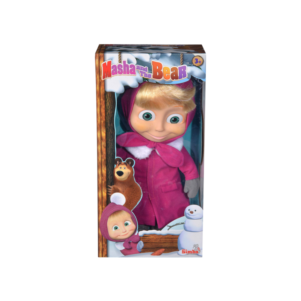 Simba Masha Soft Bodied Doll, Sleeping Eyes