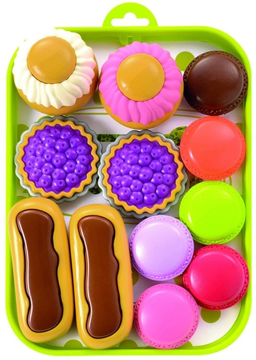 Ecoiffier Bubble Cook Assorted Cakes In A Tray